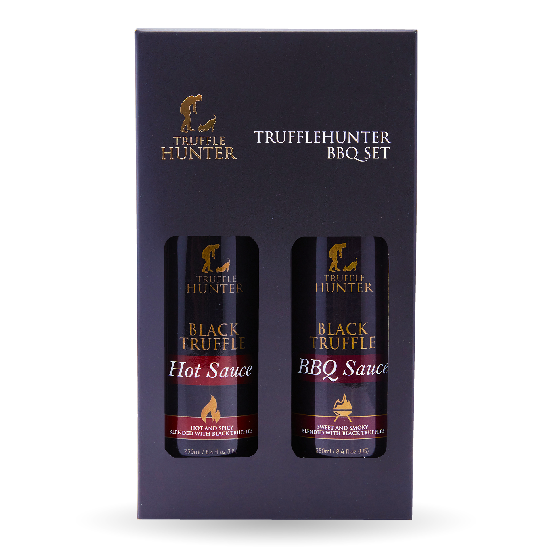 TruffleHunter BBQ Set Gourmet Hot Sauce & BBQ Sauce Gift Collection