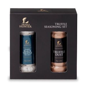 Truffle Seasoning Set - Gift Set - Truffle Dust Shaker & Sea Salt Shaker